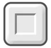 White Square Button