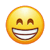 😁 Широко улыбающееся лицо с улыбающимися глазами