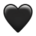🖤 Черное сердце