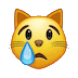 😿 Плачущая кошачья мордочка