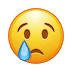 😢 Плачущее лицо