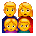 👨👩👧👦 Семья из матери, отца, сына и дочери