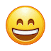 😄 Широко улыбающееся лицо с зажмуренными глазами