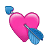 💘 Сердце, пронзенное стрелой