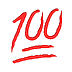 💯 Значок ста баллов