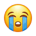 😭 Громко плачущее лицо