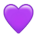 💜 Лиловое сердце