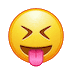 😜 Подмигивающее лицо с высунутым языком