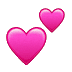 💕 Два сердца