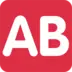 AB Button (Blood Type)