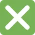 Cross Mark Button