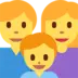 Family: Man, Woman, Boy