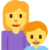 Family: Woman, Boy