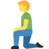 Man Kneeling