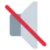 Muted Speaker