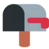 Open Mailbox With Lowered Flag
