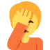Person Facepalming