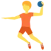Person Playing Handball