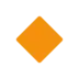 Small Orange Diamond