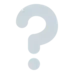 White Question Mark