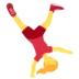 Woman Cartwheeling