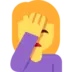 Woman Facepalming