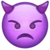 Angry Face With Horns