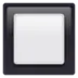 Black Square Button