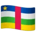 Flag: Central African Republic