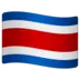 Flag: Costa Rica