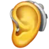 Ear With Hearing Aid