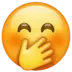 Face With Hand Over Mouth