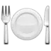 Fork and Knife With Plate
