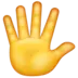 Hand With Fingers Splayed