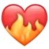 Heart on fire