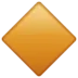 Large Orange Diamond