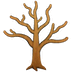 leafless-tree Emoji whatsapp