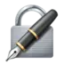 Locked With Pen