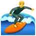 Man Surfing