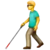 Man With White Cane