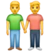 Men Holding Hands