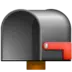 Open Mailbox With Lowered Flag