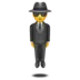 Person In Suit Levitating