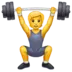 Person Lifting Weights