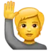 Person Raising Hand