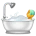 Person Taking Bath