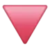 Red Triangle Pointed Down