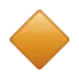 Small Orange Diamond
