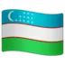 Flag: Uzbekistan