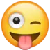 Winking Face With Tongue